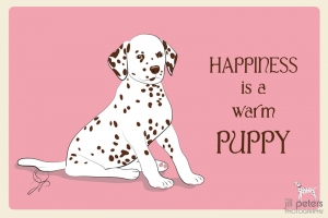 Happiness is a warm puppy