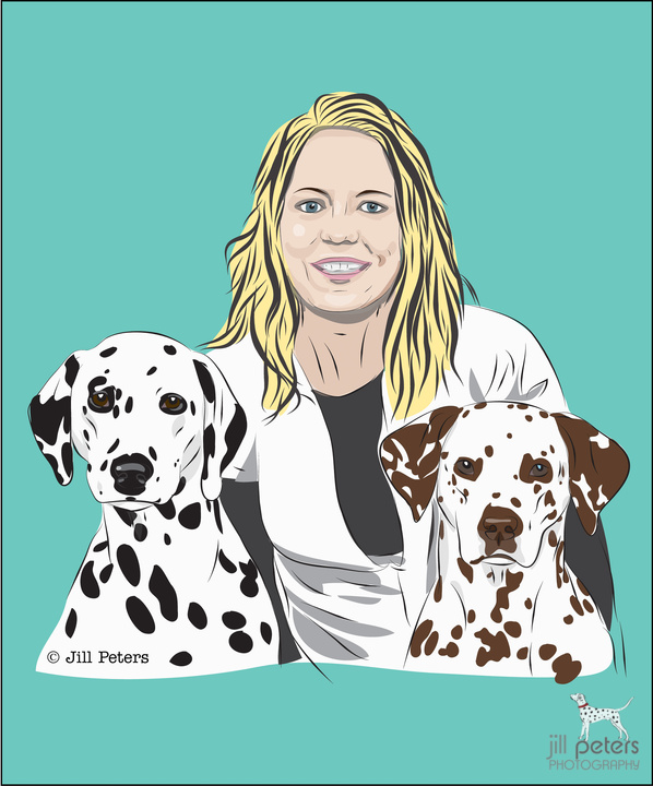 Adobe Illustrator CS6 Michaela mit Fever und Donna (Gera 2013)